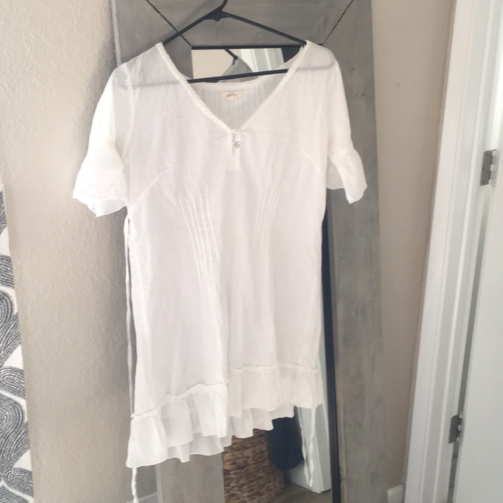 Boho Sheer Dress - Picture 3 of 4